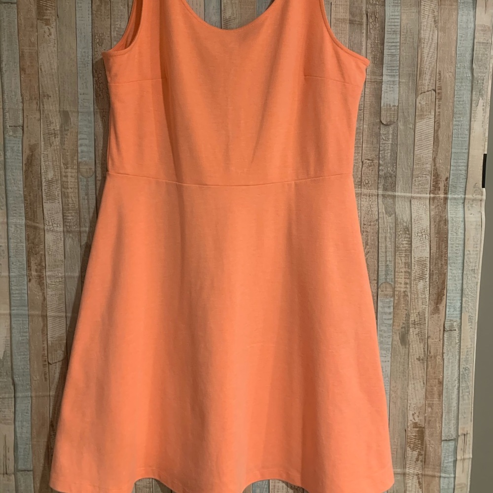 Coral Tank Dress